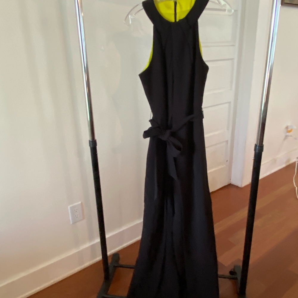 Elegant Black Sleeveless Jumpsuit